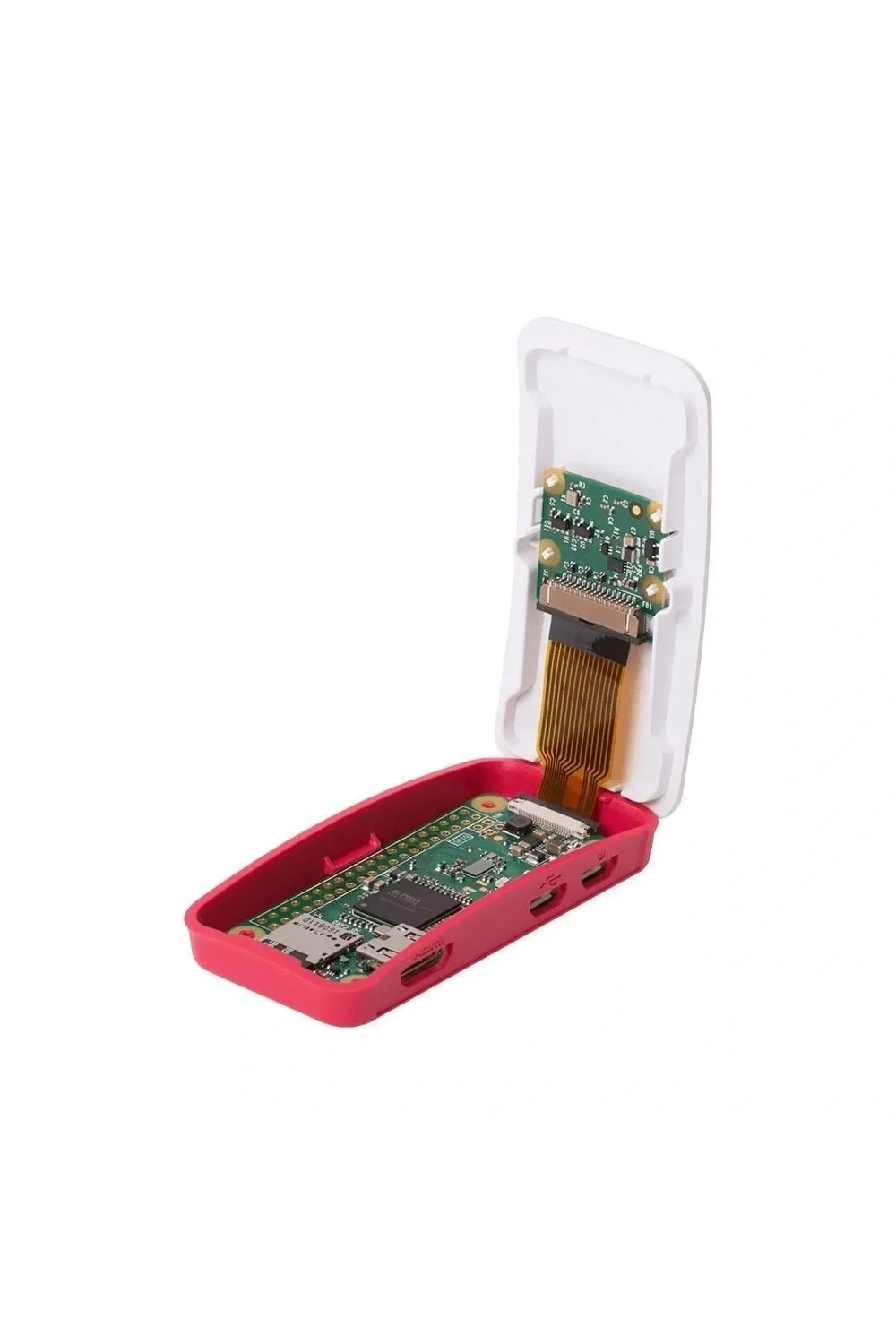 Raspberry Pi Zero Lisanslı Muhafaza Kutusu - Beyaz