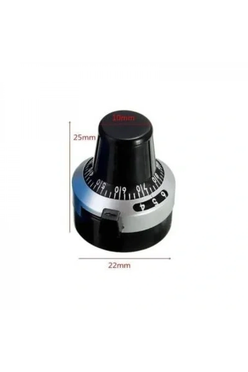 RDK-3-6.35 3590 Dial Hassas Potansiyometre Başlığı