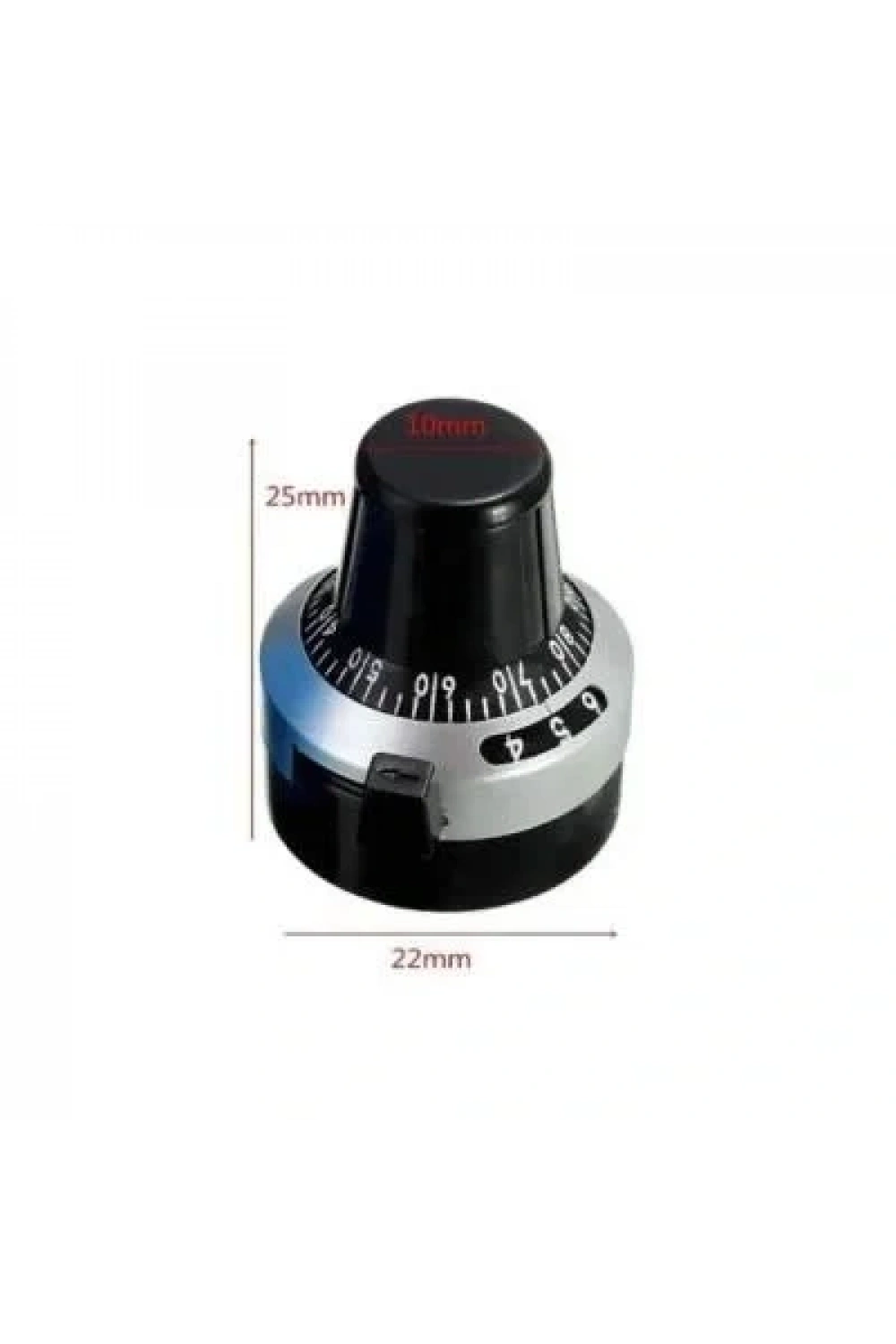 RDK-III 4mm 3590 Dial Hassas Potansiyometre Başlığı