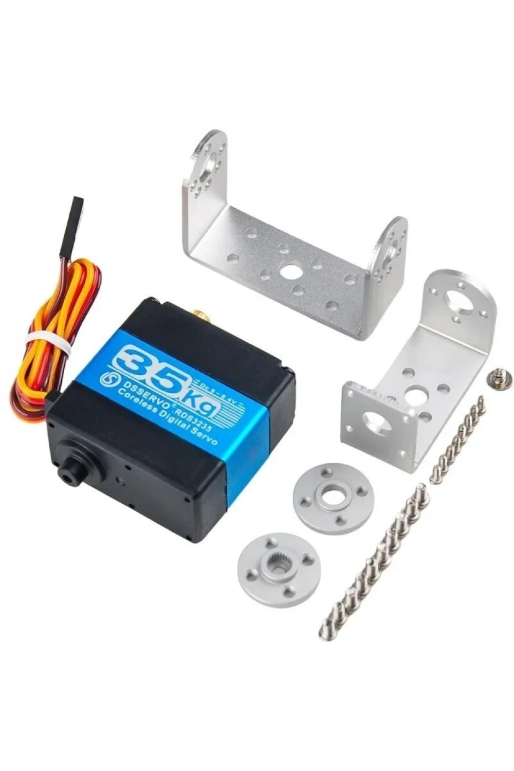 RDS3235 35KG Dijital Servo Motor 180° - U Servo Braket Dahil