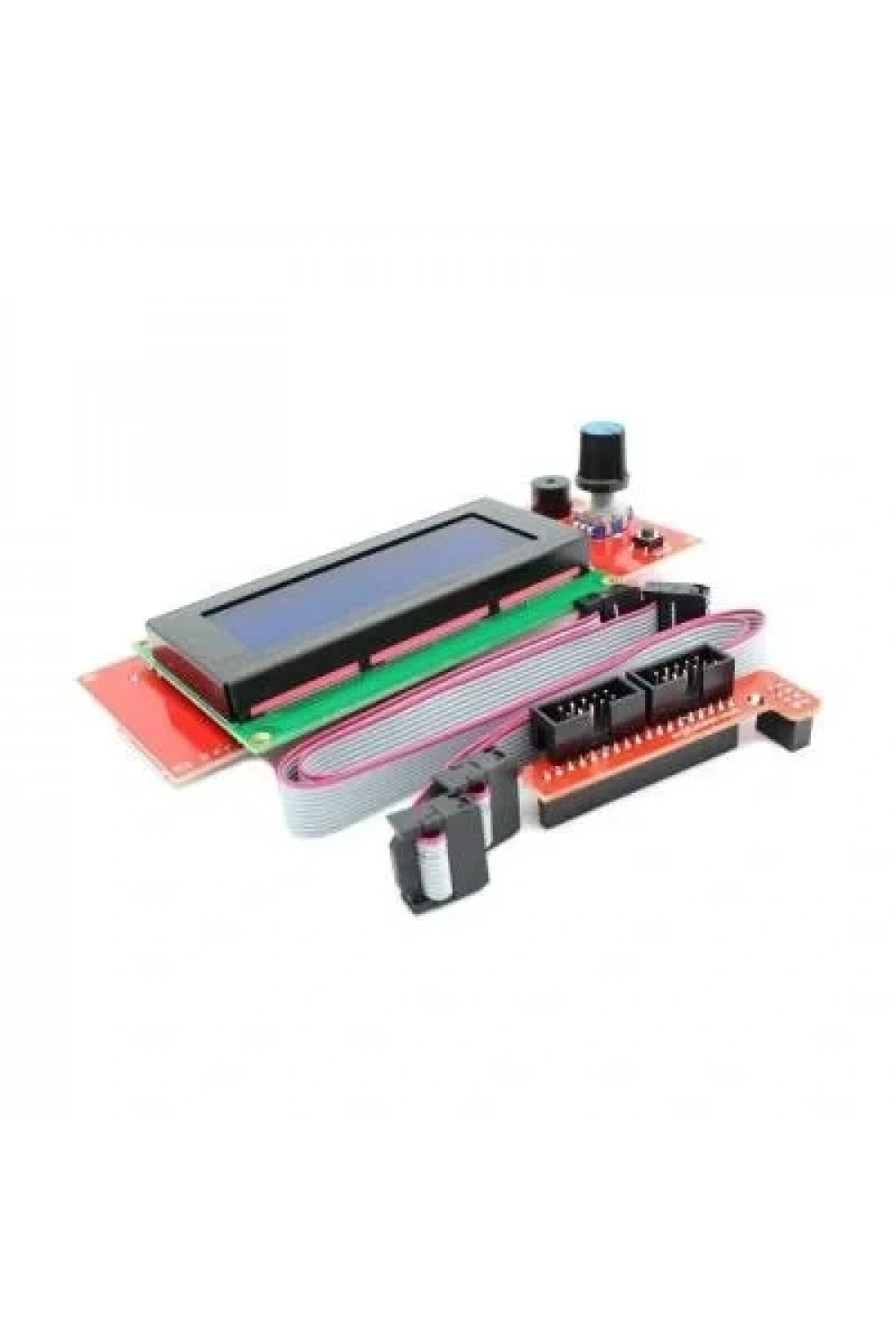 RepRap Ramps 1.4 Uyumlu 4x20 LCD Ekran Kiti - Smart Controller