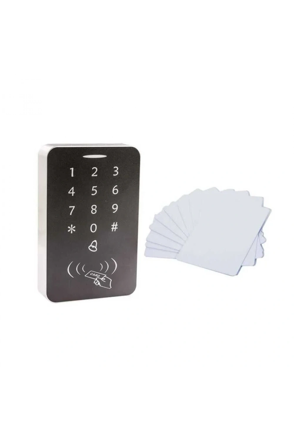 RFID Şifreli Kapı Kilidi - 10 Adet Proximity Kart