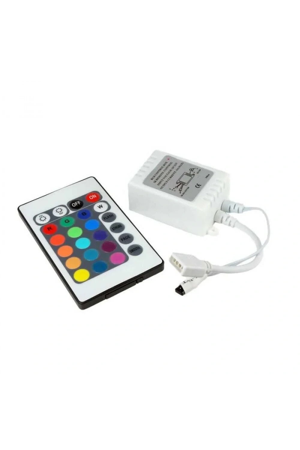 Rgb Şerit Led Kumandası 6A 24 Butonlu