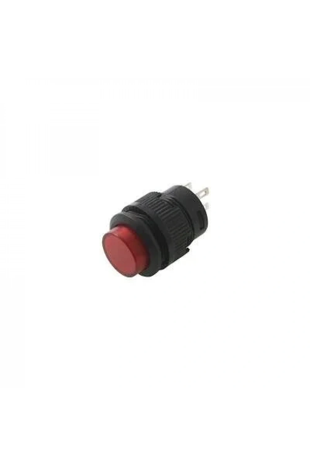 RL16-503B 16MM Plastik 2 Pin Yaylı Buton Kırmızı