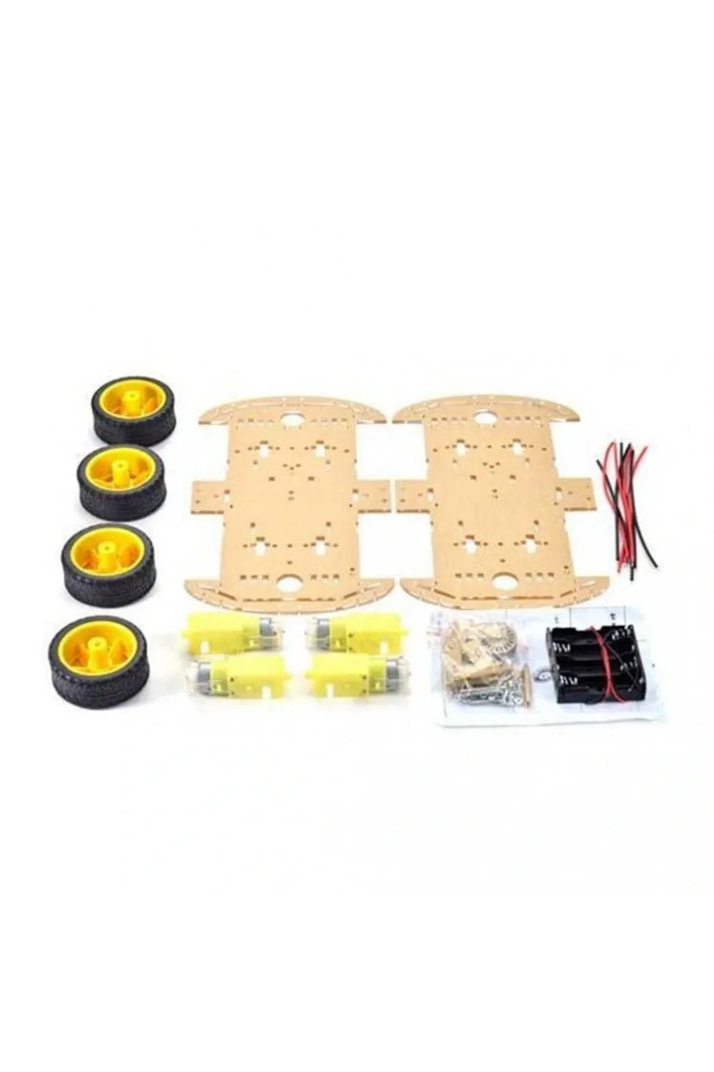 Robot Araba Platformu 4WD