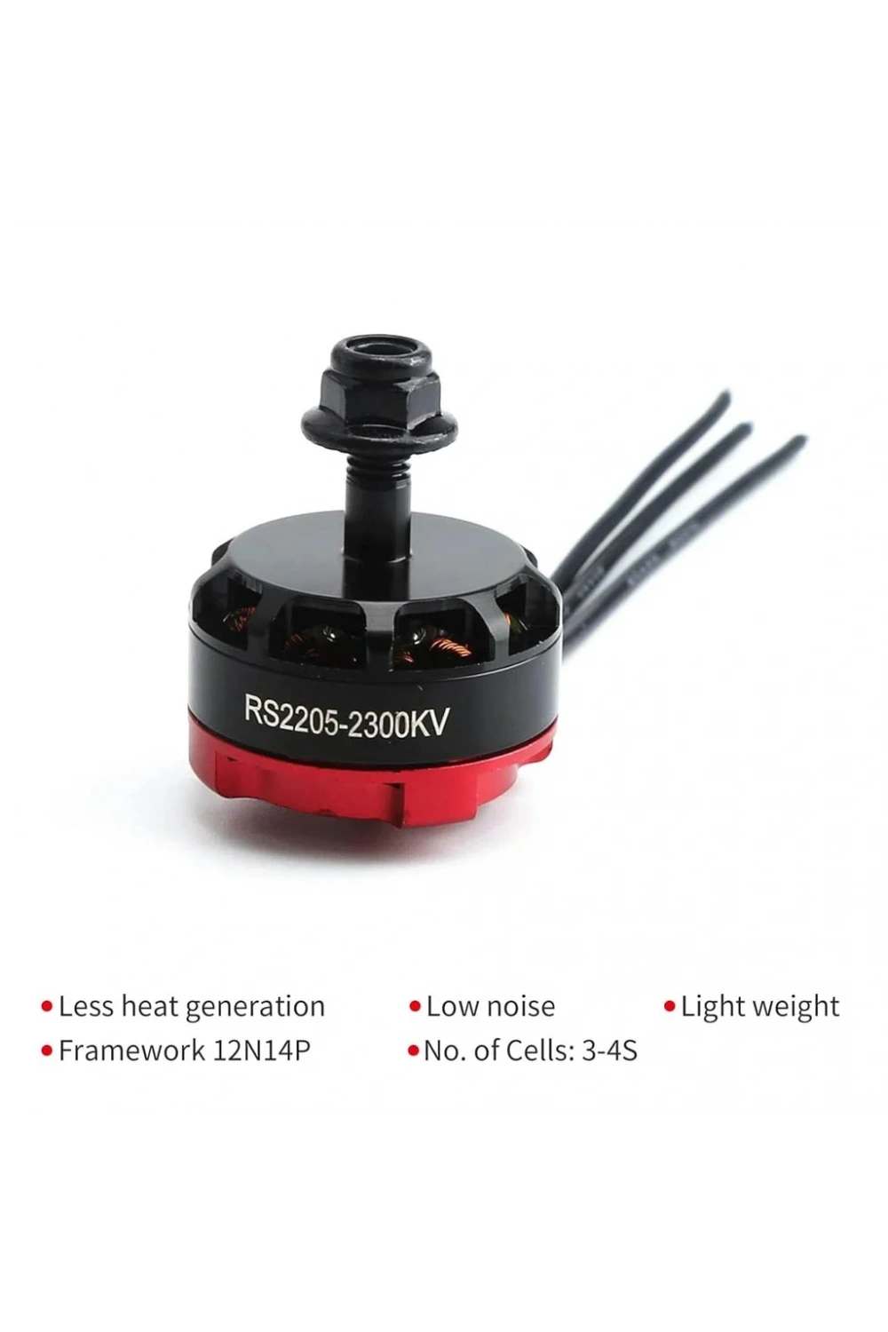 RS2205 2300KV Fırçasız Motor CW - FPV Yarış Uyumlu