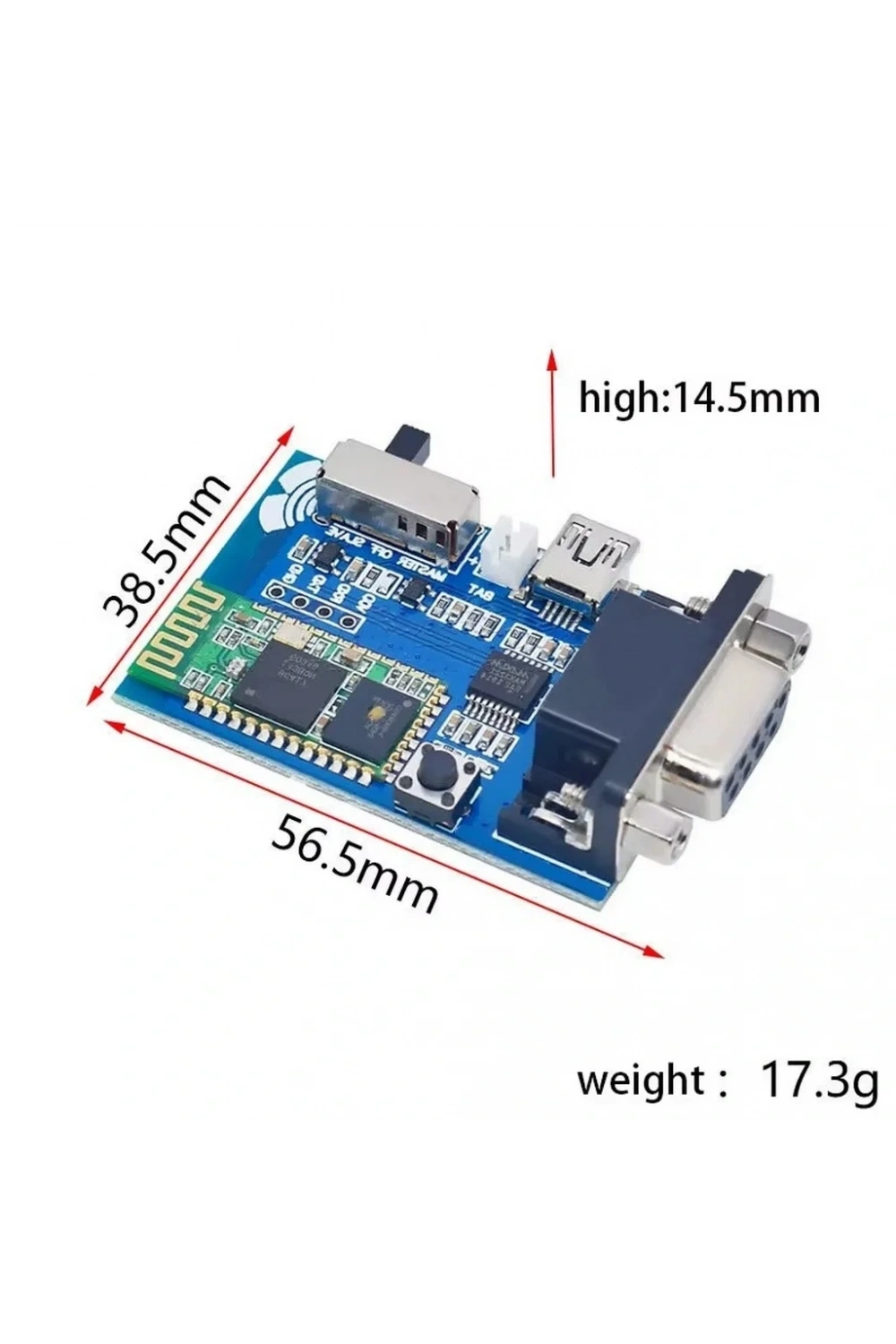 RS232 Bluetooth Seri Adaptör Modülü