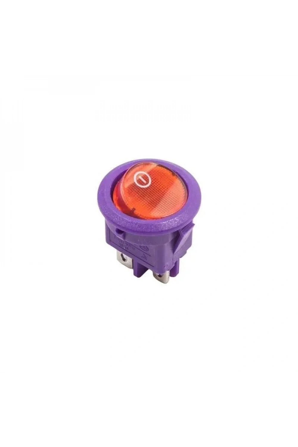 RS601 Yaylı 3-Pin ON-OFF Anahtar - Mor