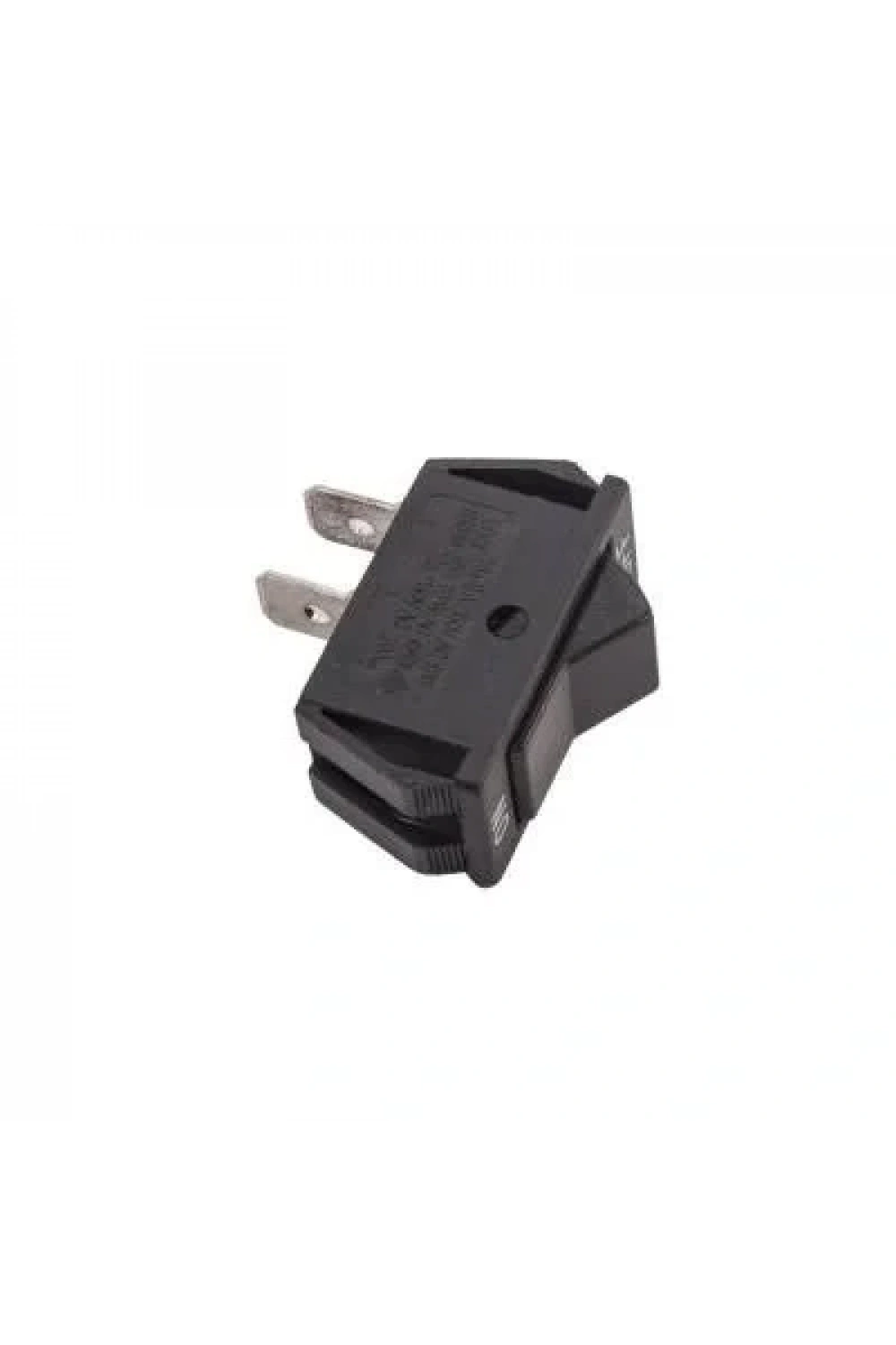 RS606 Tekli Dar 2-Pin On/Off Anahtar - Siyah