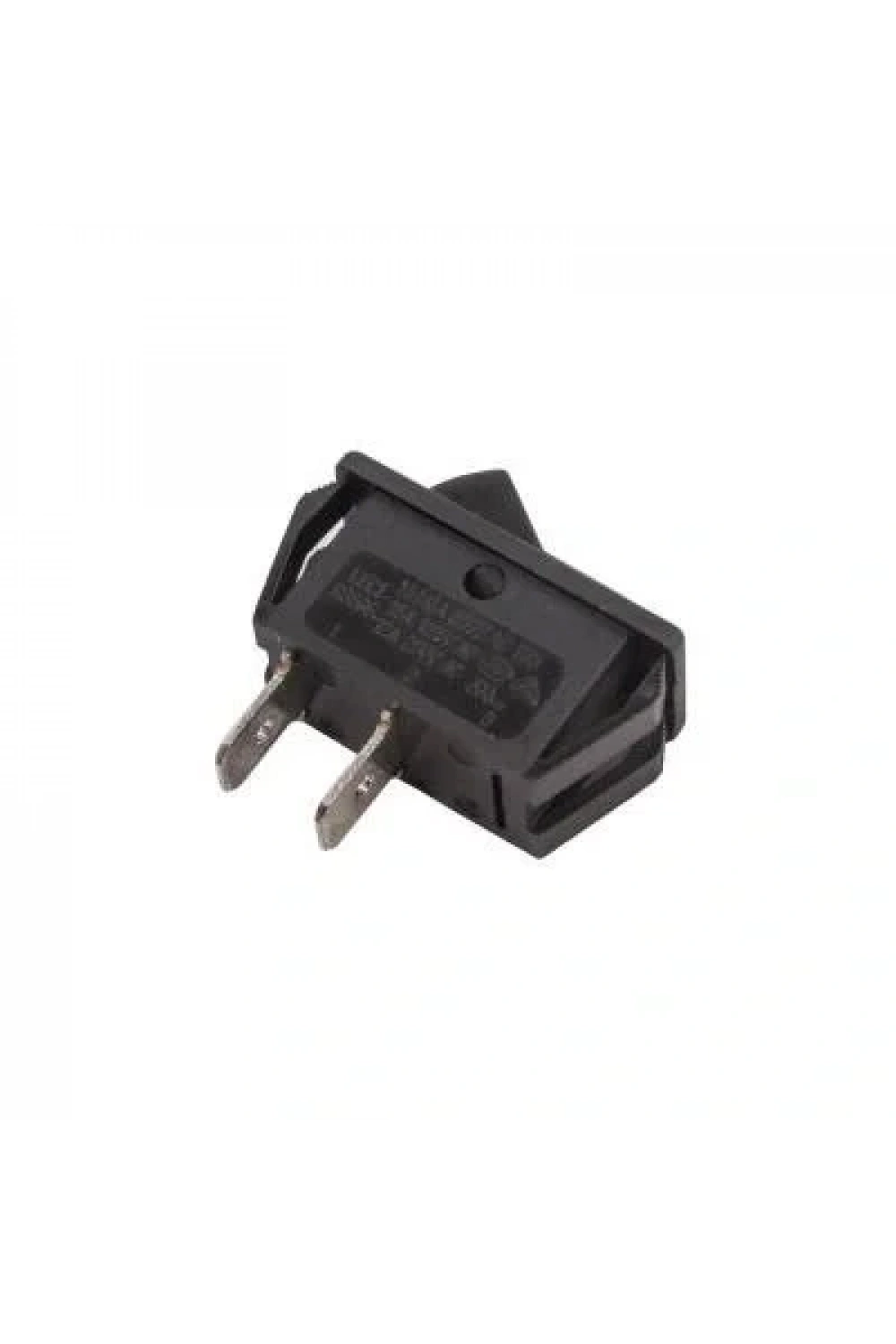 RS606 Tekli Dar 2-Pin On/Off Anahtar - Siyah
