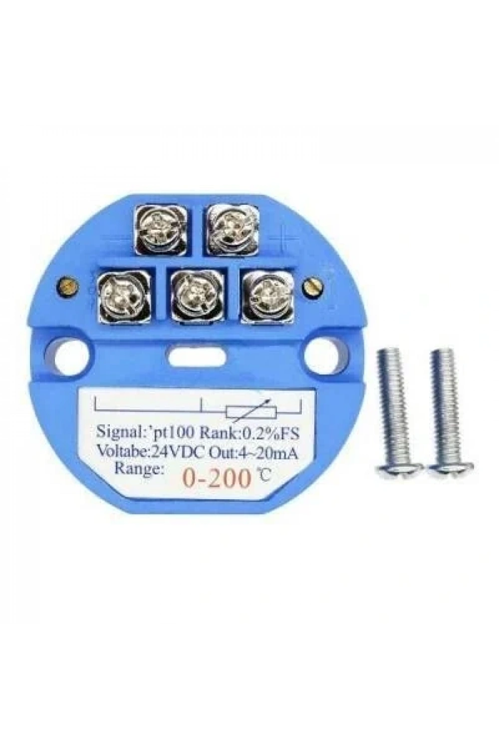 RTD PT100 Sıcaklık Sensör Vericisi DC 24V 0-200?