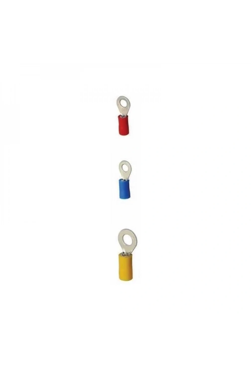 RV 5.5-4 4.0-6.0 mm Sarı Yuvarlak Tip İzoleli Kablo Ucu 10 Adet