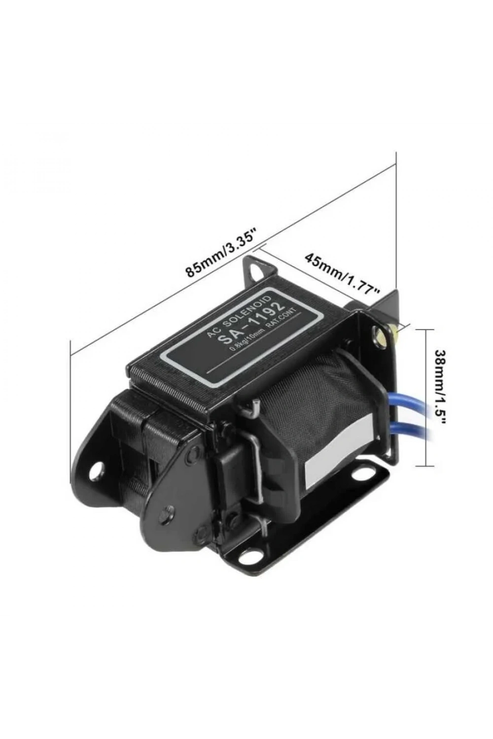 SA-1192 AC 24V Solenoid Bobin 0.8kg/10mm