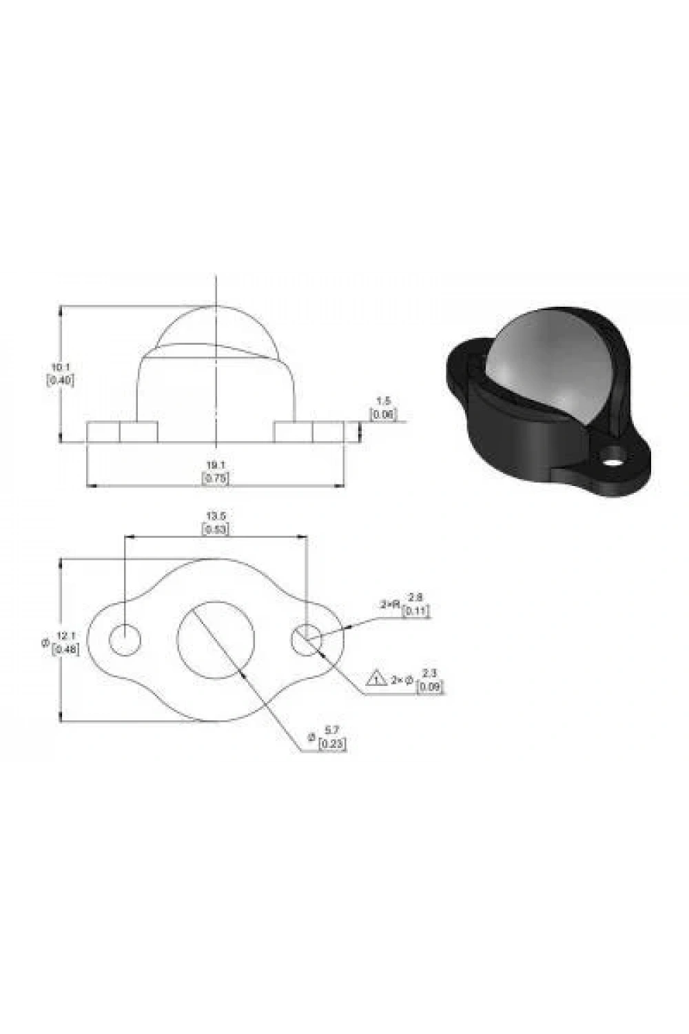 Sarhoş Teker Metal 9.5 mm