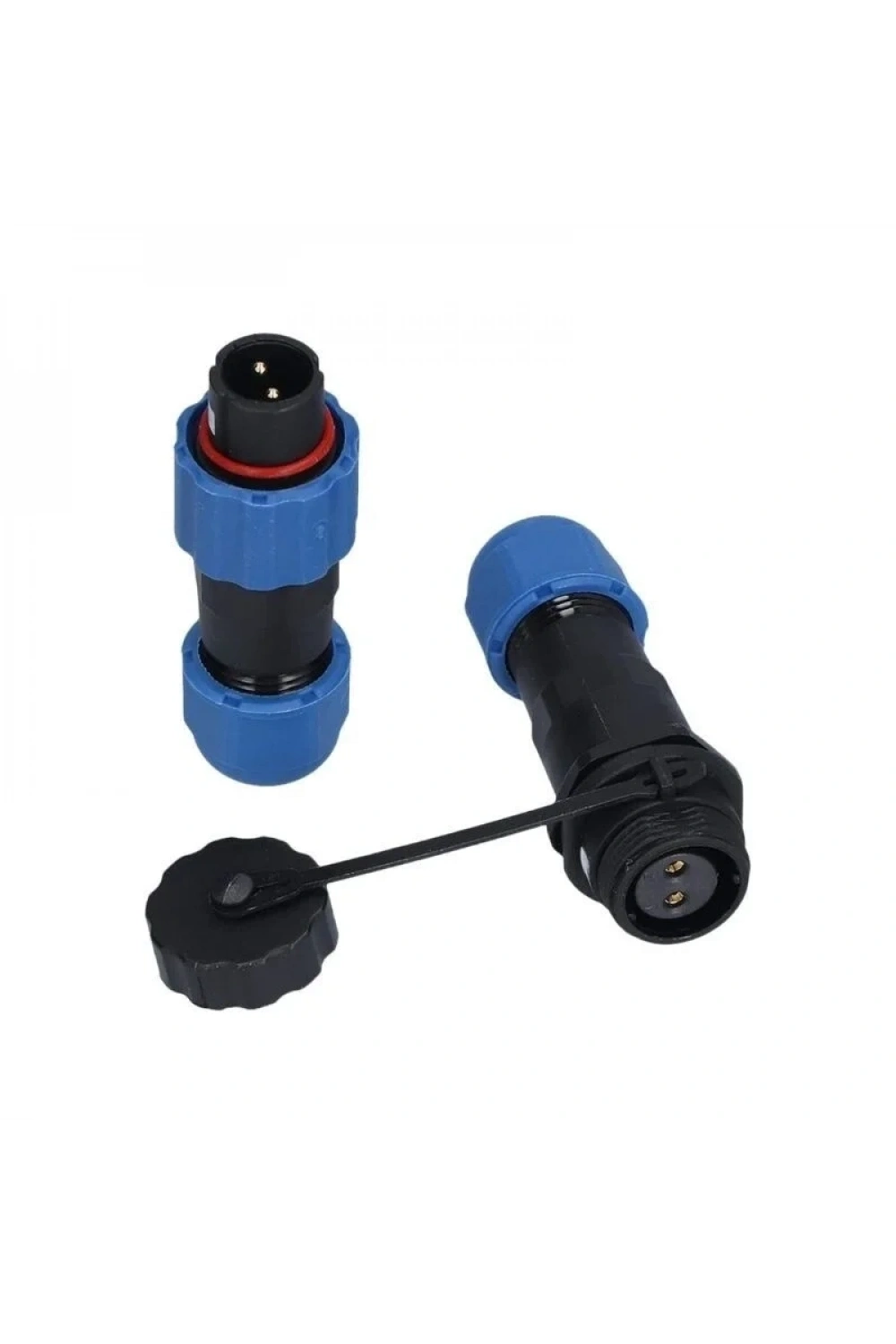 SD13 2 Pin 13mm Su Geçirmez Konnektör Takımı