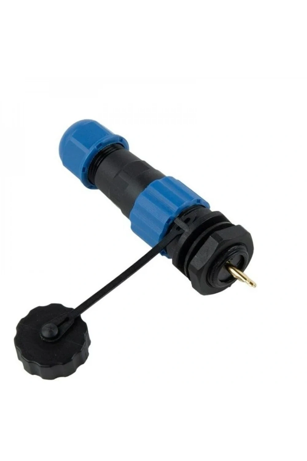SD13 2 Pin 13mm Su Geçirmez Konnektör Takımı - Panel Tipi