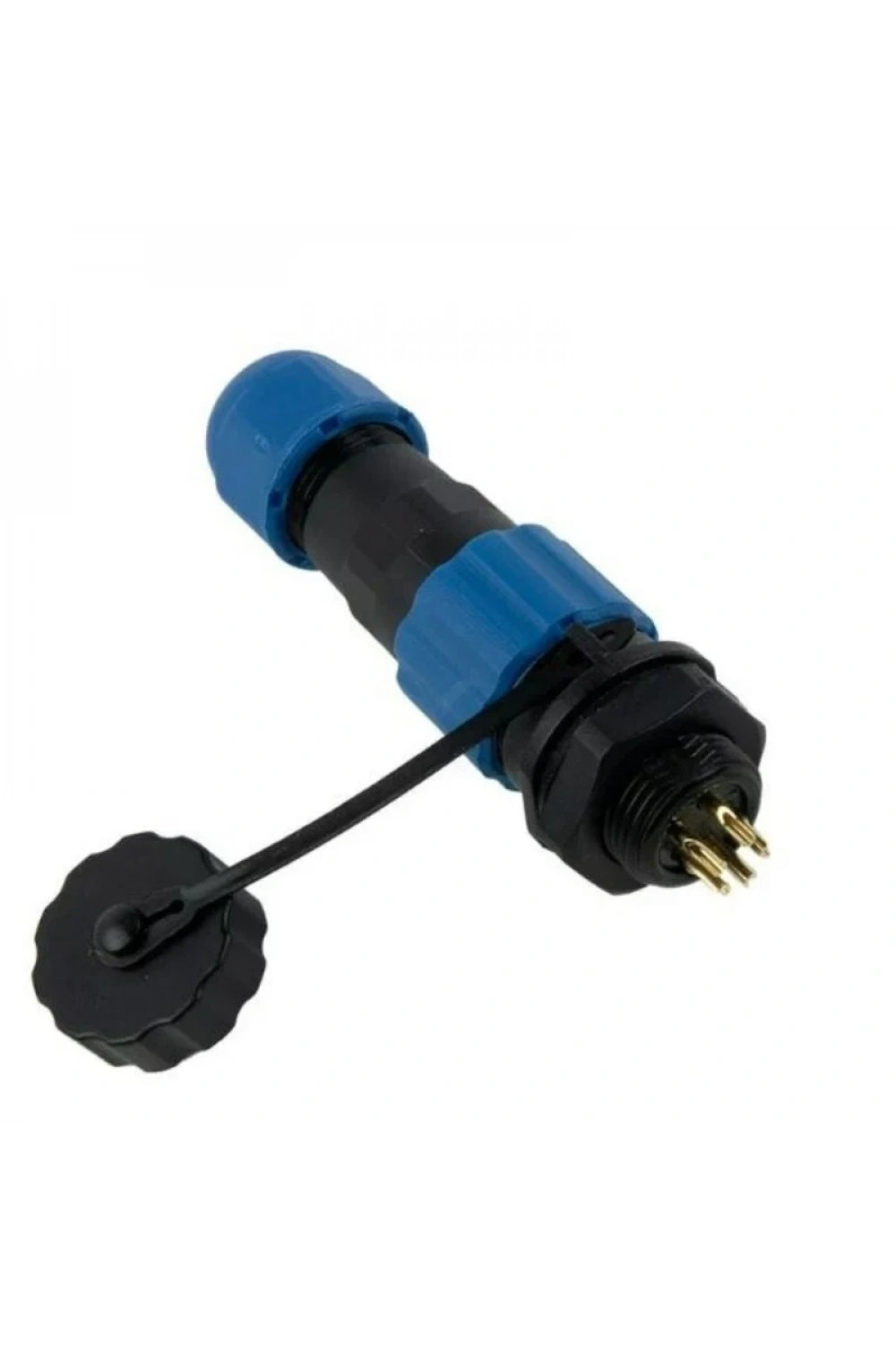 SD13 5 Pin 13mm Su Geçirmez Konnektör Takımı - Panel Tipi