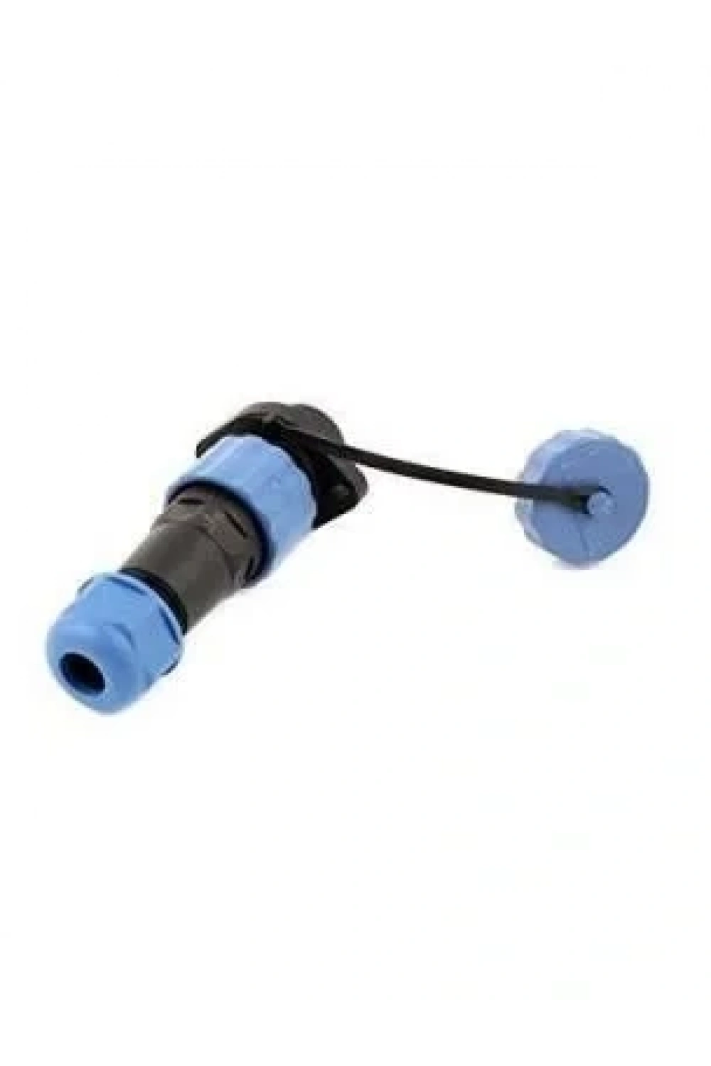 SD16 3 Pin 16mm Su Geçirmez Konnektör Takımı - Flanşlı Panel Tipi