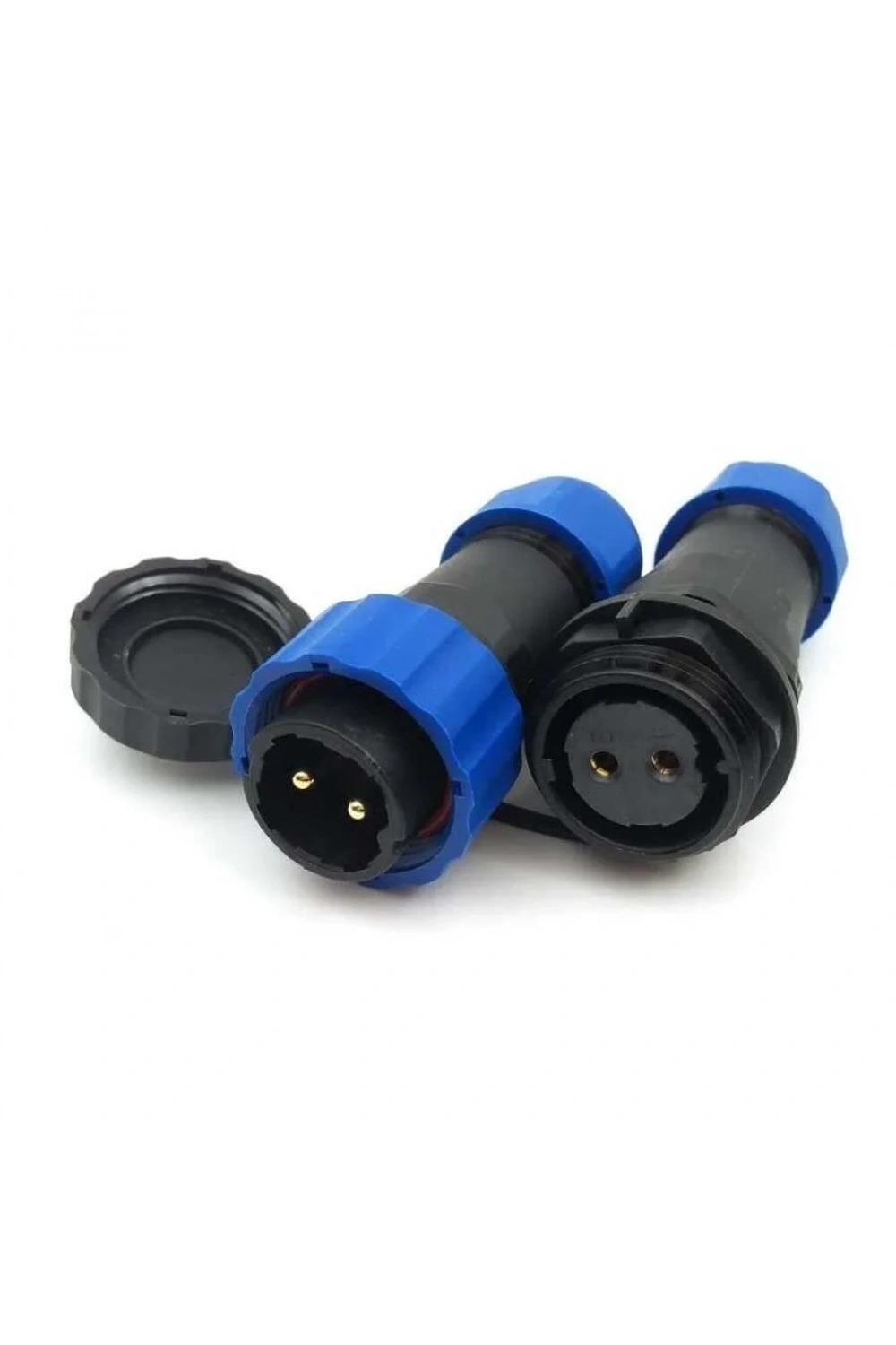 SD20 2 Pin 20mm Su Geçirmez Konnektör Takımı