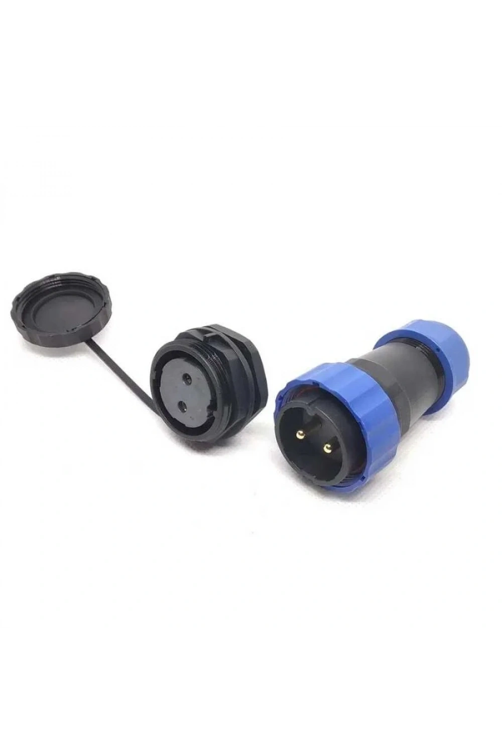 SD28 2 Pin 28mm Su Geçirmez Konnektör Takımı - Panel Tipi