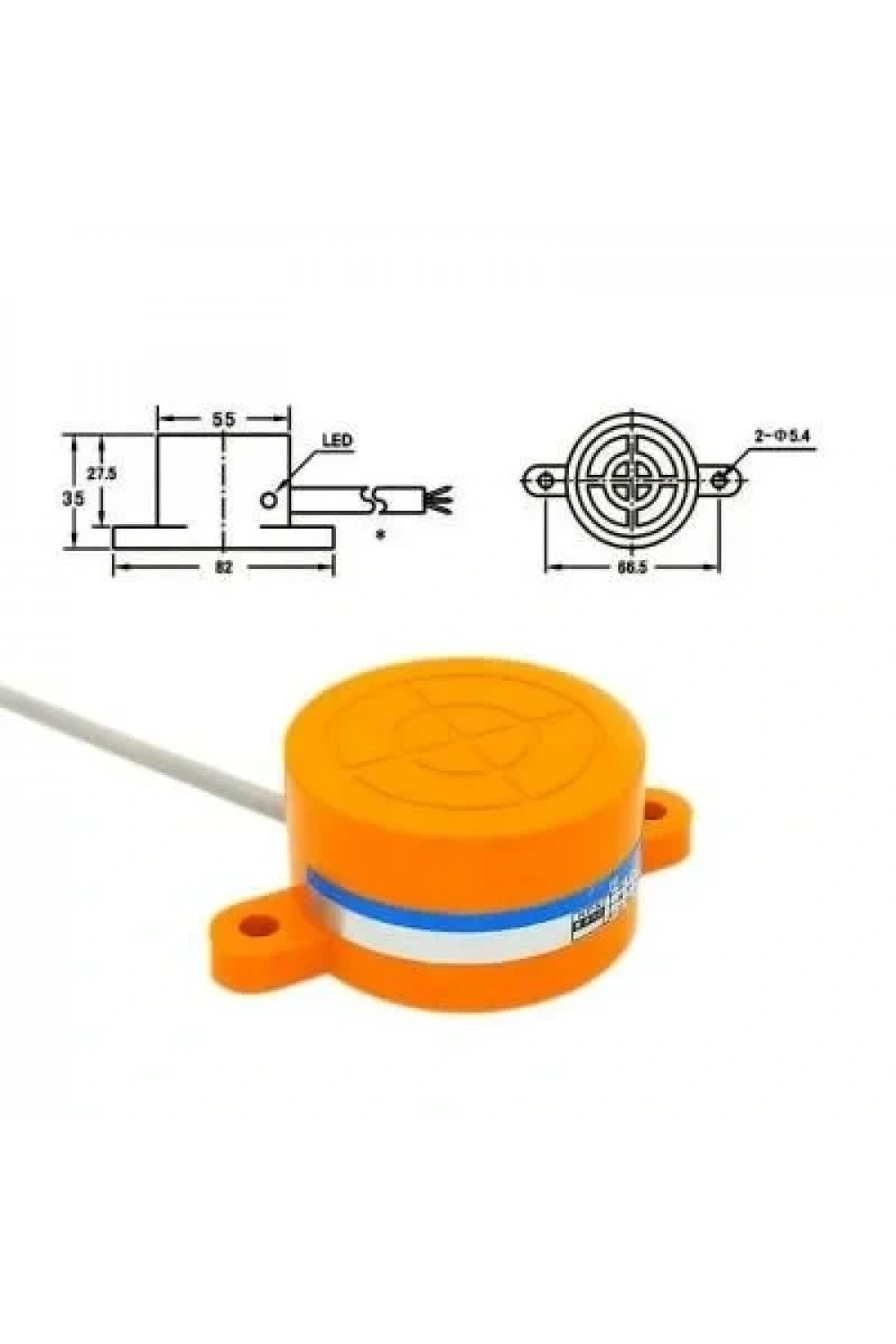 SE-3025B 6-36V 25mm NPN NC Endüktif Mesafe Sensörü