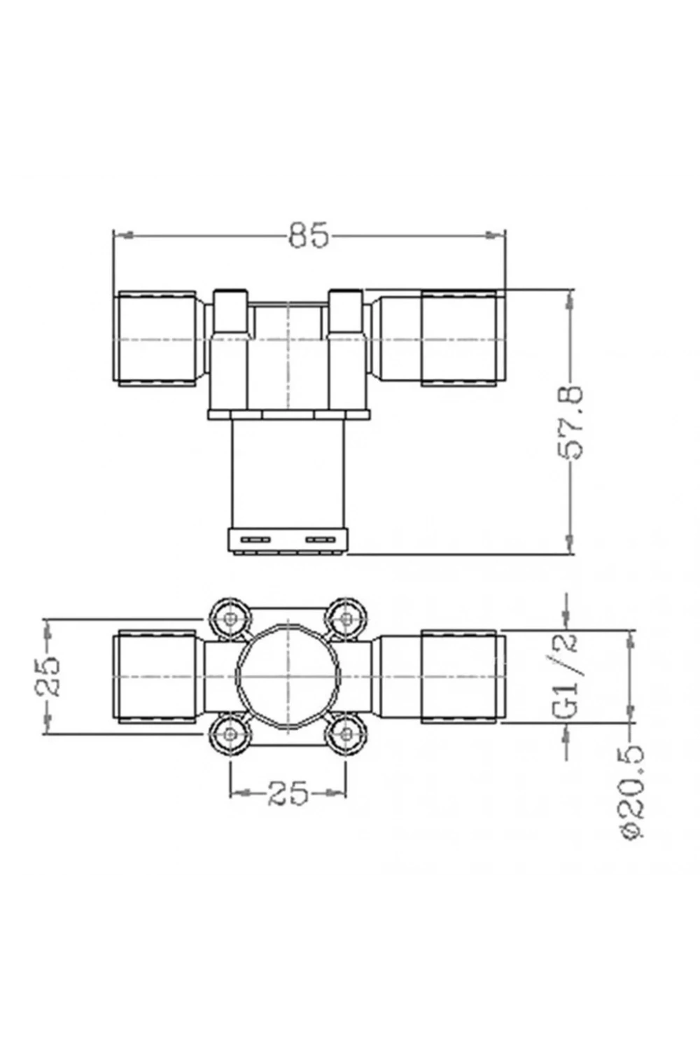 Selenoid Su Valfi 220V Solenoid Valve 1/2 inç
