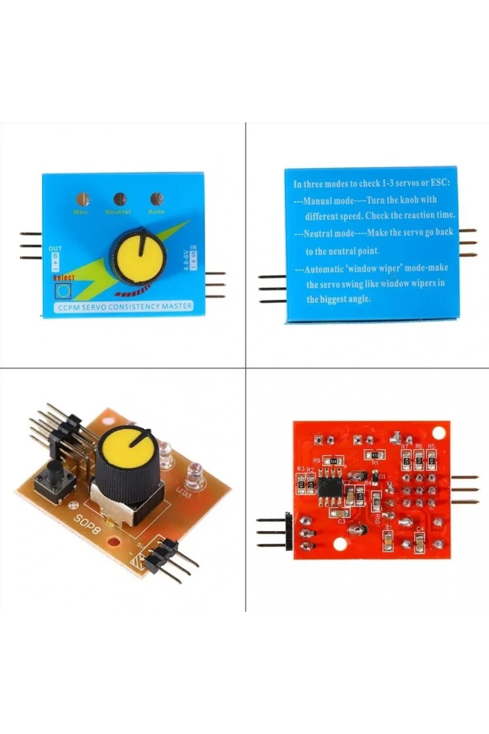 Servo Motor Test Cihazı Servo Tester 3 Kanal ECS