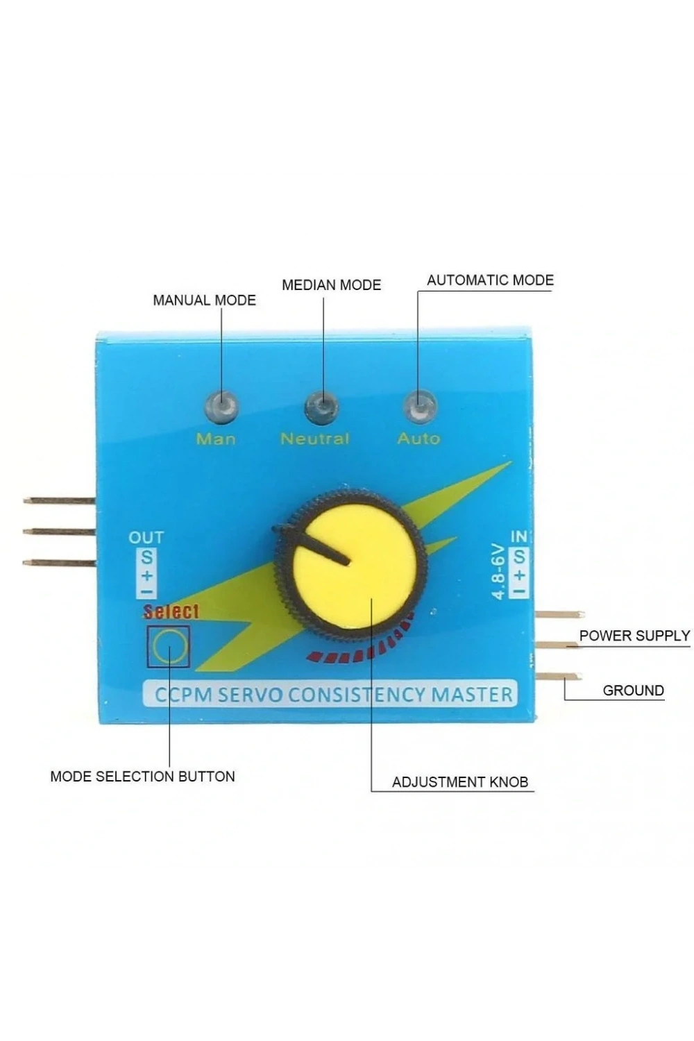 Servo Motor Test Cihazı Servo Tester 3 Kanal ECS
