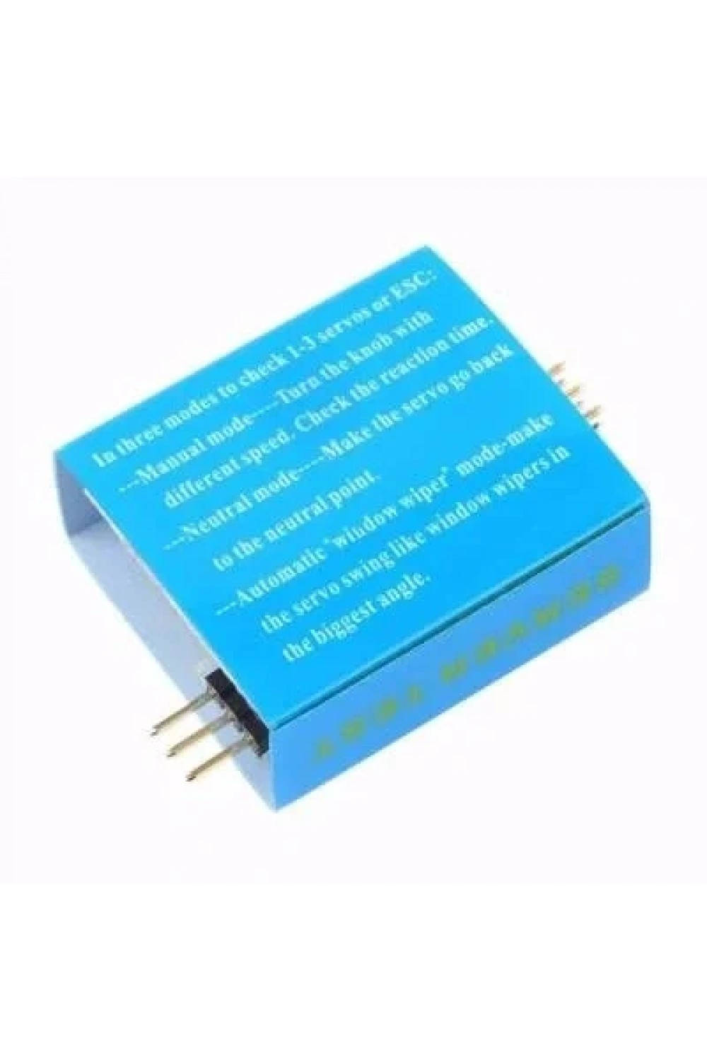 Servo Test / ESC Fırçasız Motor Hız Kontrol Ünitesi