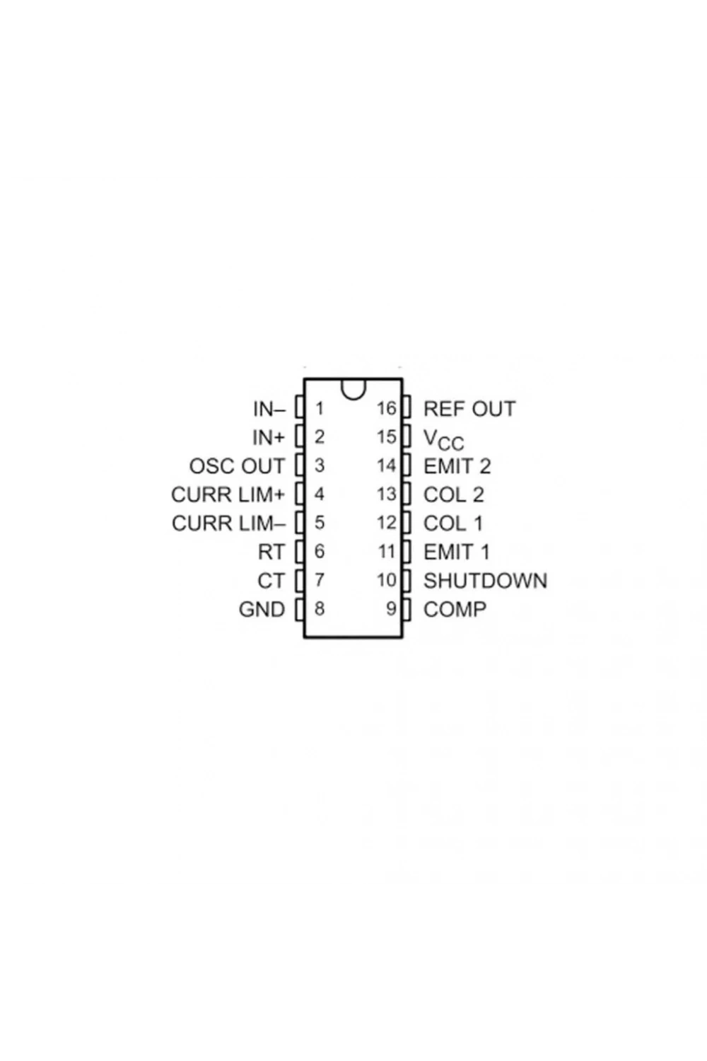 SG3524N Dip8 - Kontrol Entegresi