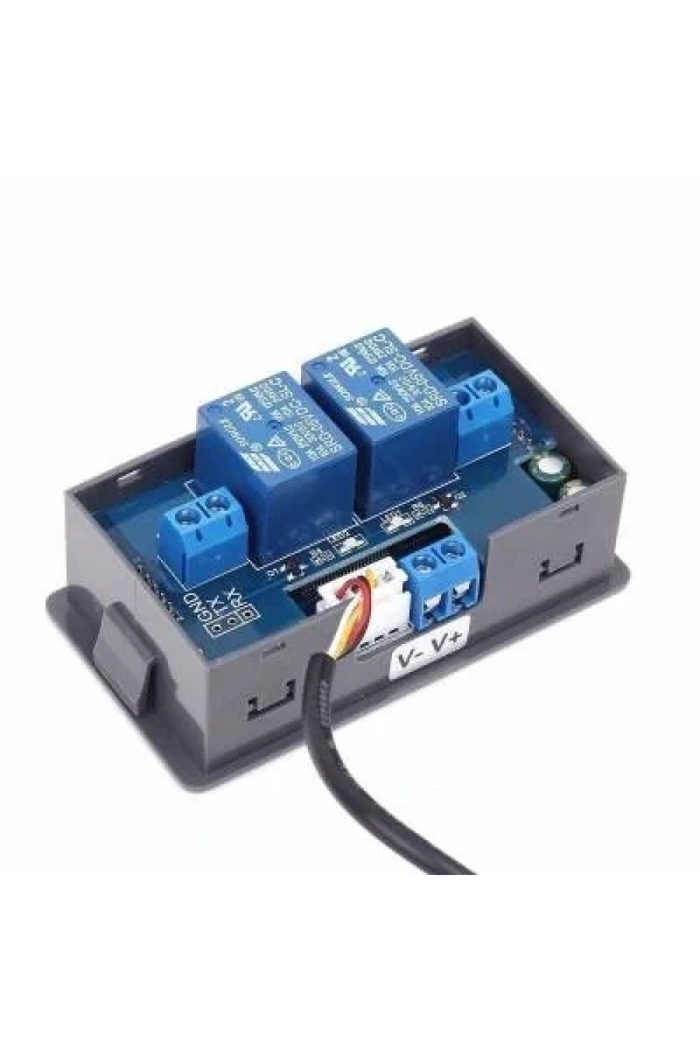 SHT20 Sıcaklık ve Nem Ölçer Ekranlı Röle Modülü - Kuluçka Termostat - XY-WTH1