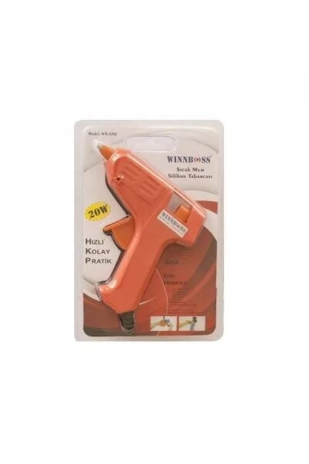 Silikon Tabancası 20W - Turuncu