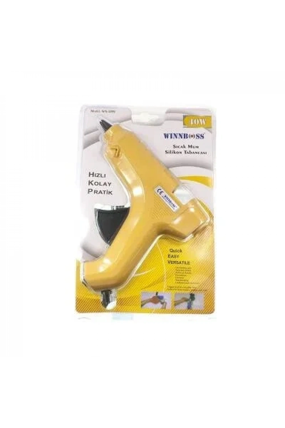 Silikon Tabancası 40W - Sarı