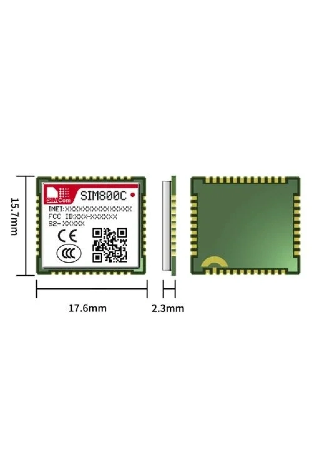 SIM800C GSM/GPRS Modülü