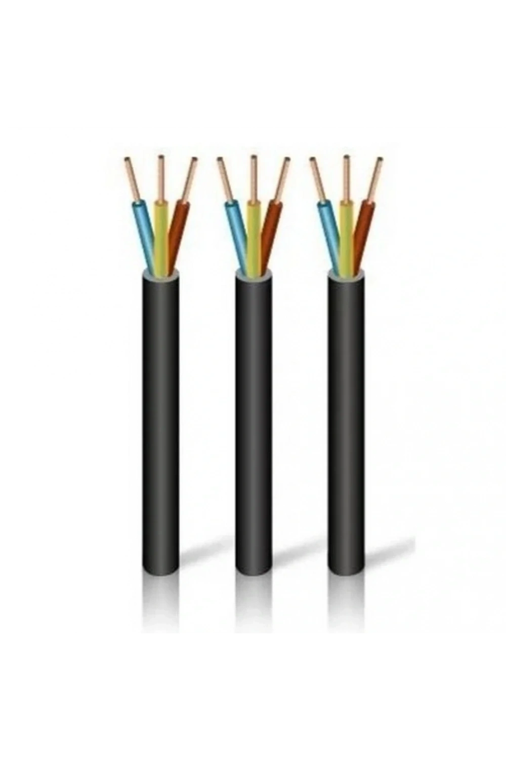 SİMH Çok Telli Çok Damarlı Silikon Kablo 4 x 0.75mm 1 Metre