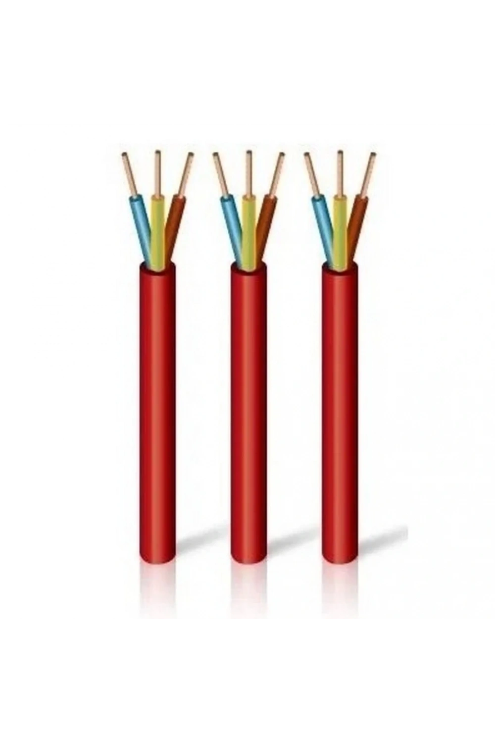 SİMH Çok Telli Çok Damarlı Silikon Kablo 4 x 0.75mm 1 Metre