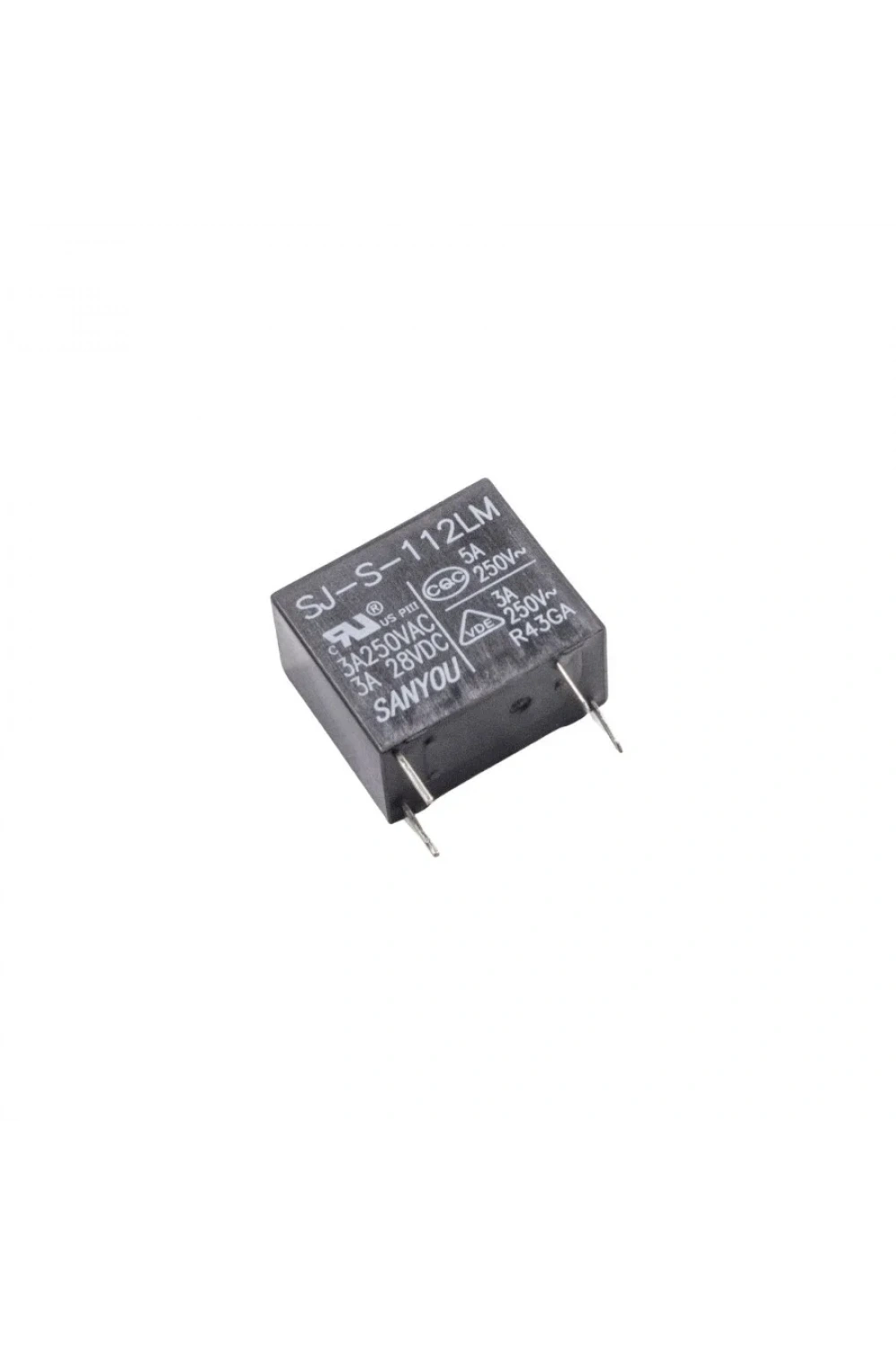 SJ-S-112LM 12V 3A Röle 4-Pin