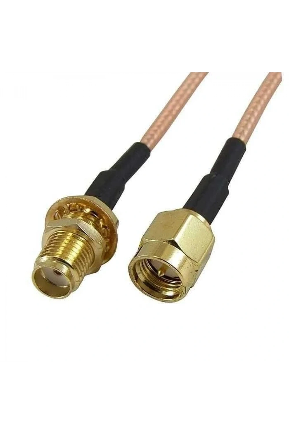 SMA Erkek - SMA Dişi RG316 Dönüştürücü Kablo - 10cm
