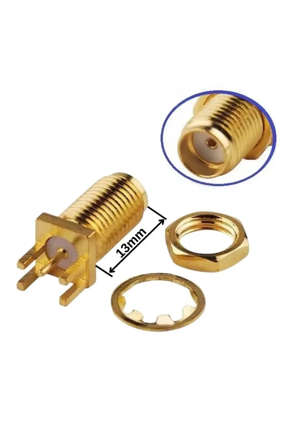 SMA-KE 13 Coaxial Konnektör