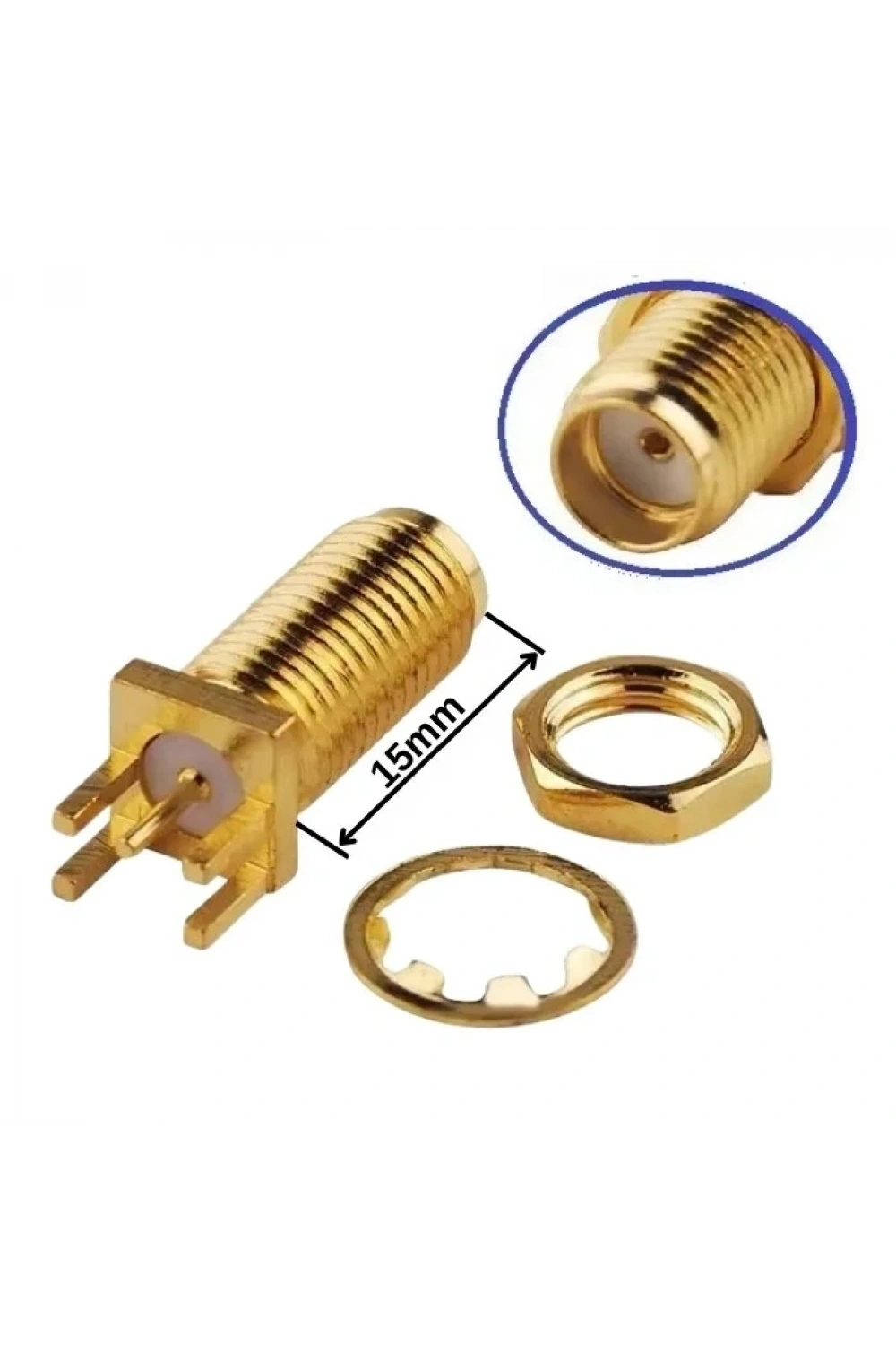 SMA-KE 15 Coaxial Konnektör