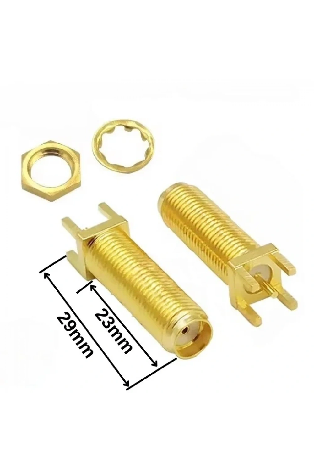 SMA-KE 23 Coaxial Konnektör - Simetrik