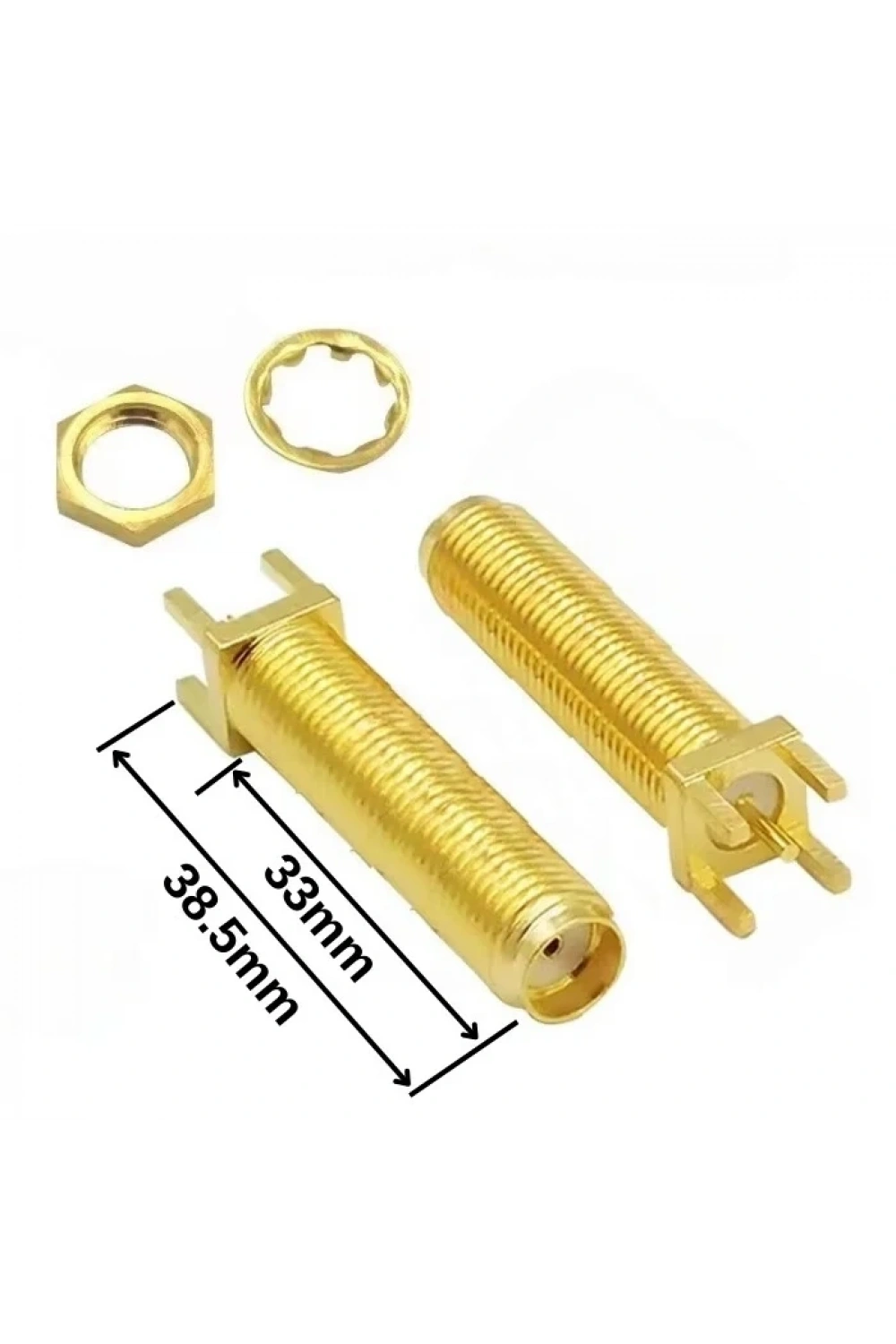 SMA-KE 33 Coaxial Konnektör - Simetrik