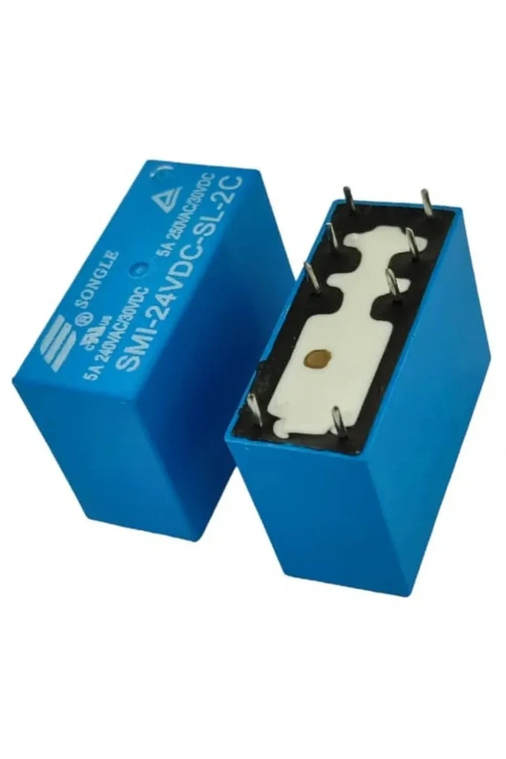 Songle SMI-24VDC-SL-2C 5A 24V 8 Pin Çift Kontak (HLE3)