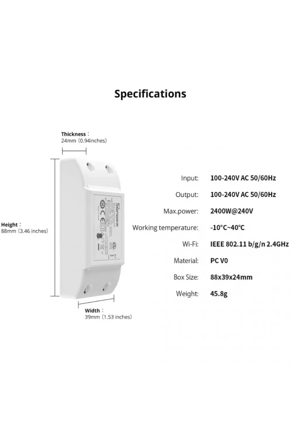 Sonoff - Wifi Akıllı Ev Röle Kartı