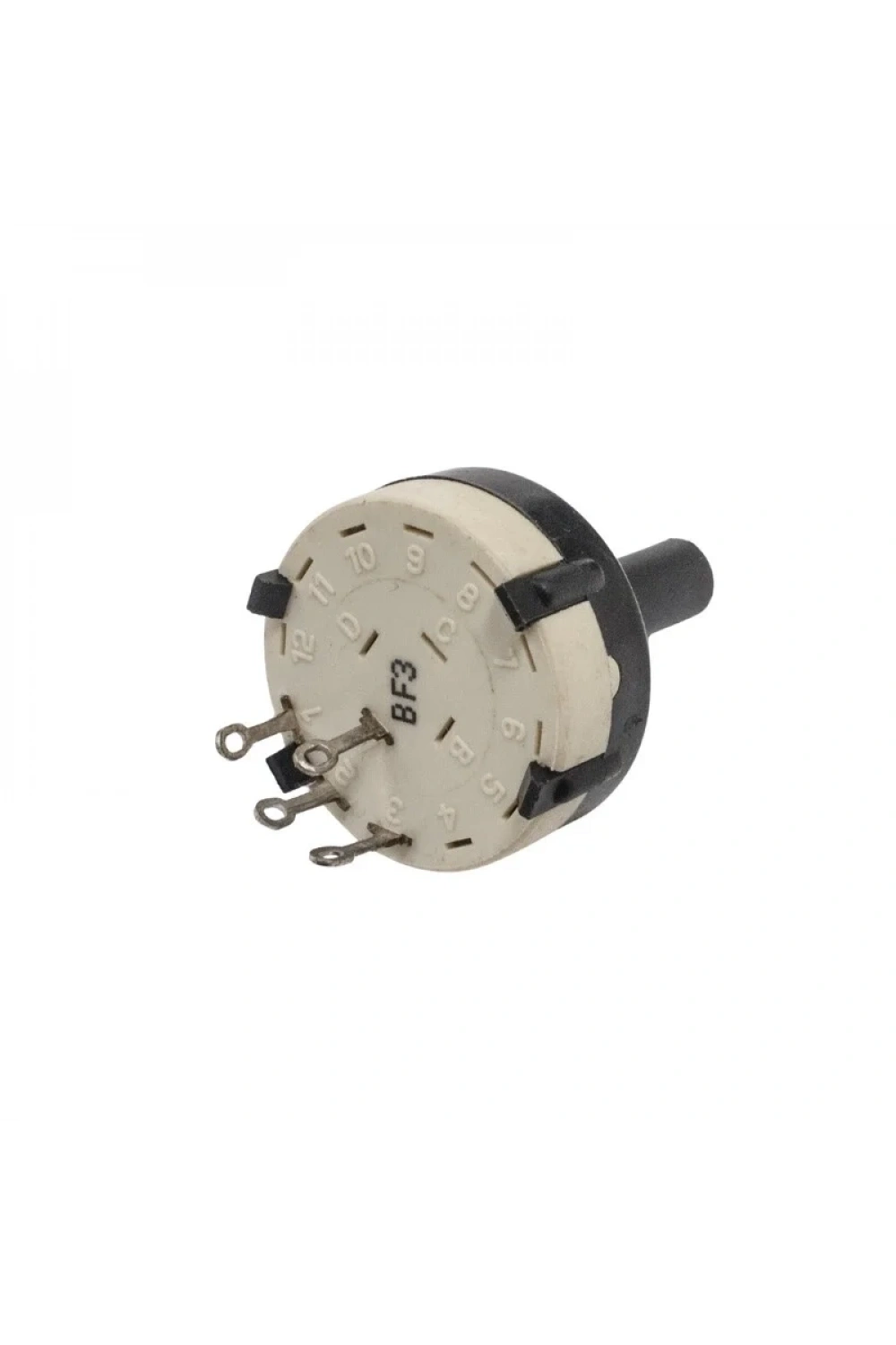 SR2611F-0103-21F5B-D8-N 26mm 3 Konumlu Rotary Switch - Komitatör