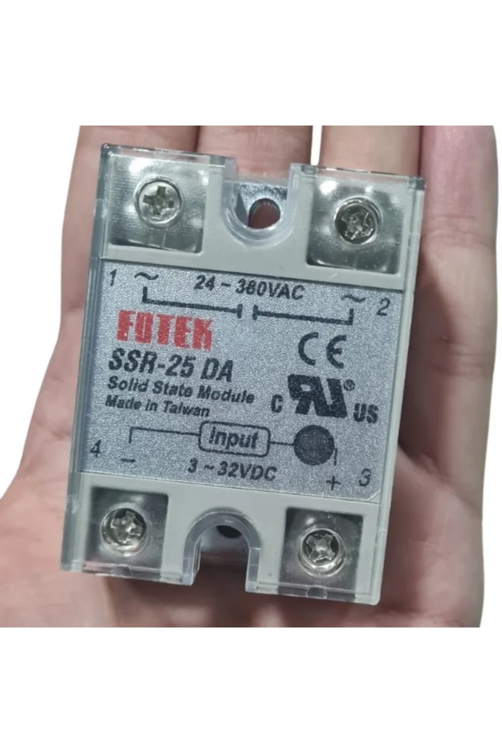 SSR-25DA SSR Solid State Röle 25A (Katı Hal Rölesi)