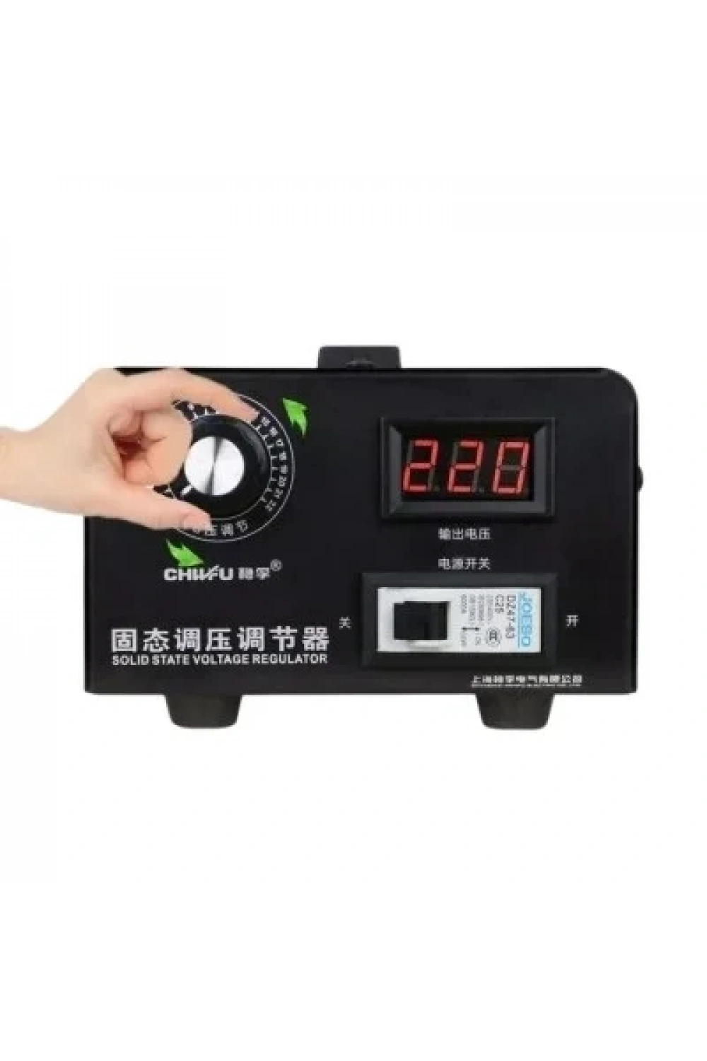 SSR-60VA AC220V 60A Ayarlanabilir Solid State Voltaj Regülatörü