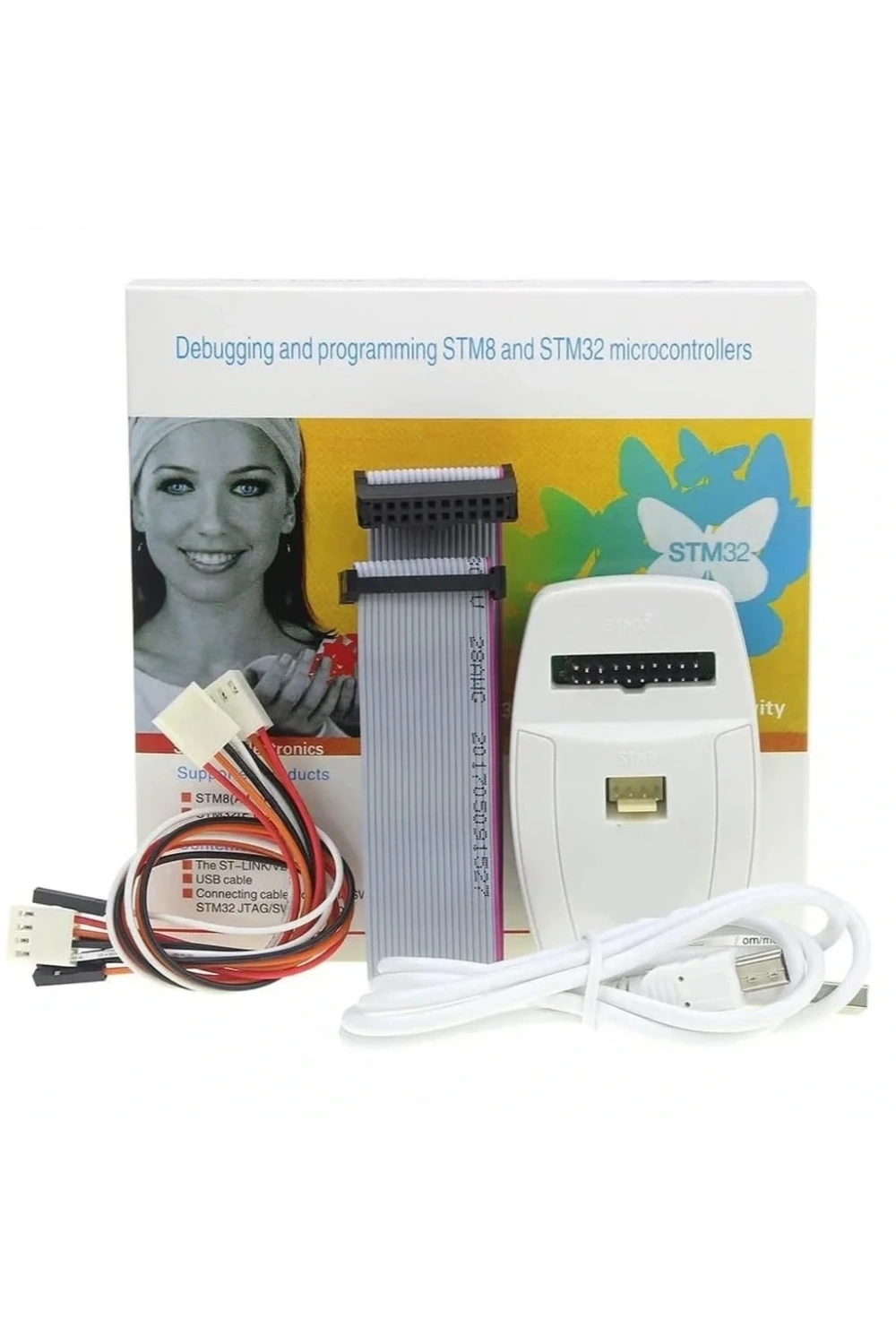 ST-LINK V2 STM8 STM32 Programlayıcı Debugger