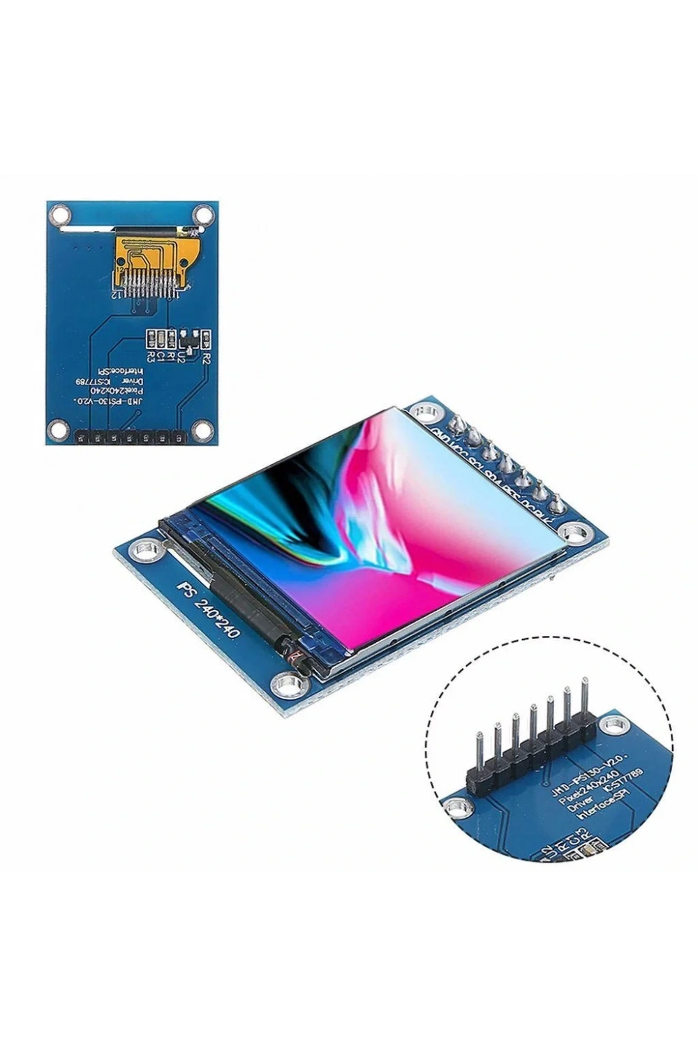 ST7789 1.3 240x240 IPS TFT LCD OLED Ekran Modülü