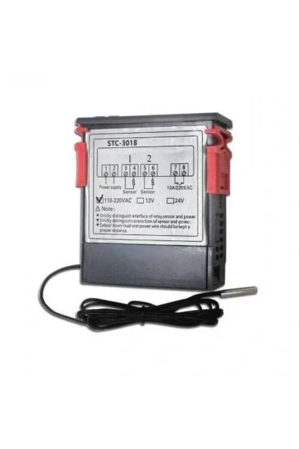 STC-3018 220V Dijital Sıcaklık Kontrol Cihazı - Kuluçka Uyumlu